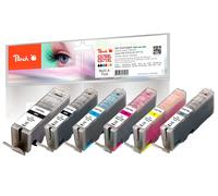 Peach PI100 313 Multi Pack Black Cyan Magenta Yellow Compatible Ink Cartridges P