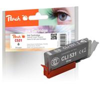 Peach PI100-499 Peach Patrone Canon CLI-531, 6119B001 grey kompatibel