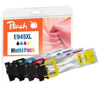 Peach PI200-796 Cartouche d'impression 4 pcs Compatible Rendement élevé (XL) Noir, Cyan, Magenta, Jaune