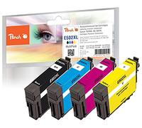 Peach PI200-841 Cartouche d'encre 4 pièce(s) Compatible Noir, Cyan, Magenta, Jaune