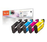 Peach PI200-869 Cartouche d'encre 5 pièce(s) Compatible Rendement Standard Noir, Cyan, Magenta, Jaune