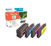 Peach Combi-Pack H953 - Pack de 4 - noir, jaune, cyan, magenta - compatible - cartouche d'encre - pour HP Officejet Pro 77XX, 82XX, 87XX G