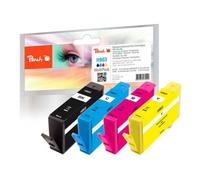Spar Pack - Pack de 4 - noir, jaune, cyan, magenta - compatible - cartouche d'encre - pour HP Officejet 6951, 6954, 6962; Officejet Pro 6960, 6961,