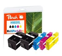 Peach "PI300-768 cartouche d''encre 5 pièce(s) Compatible Rendement élevé (XL) Noir, Cyan, Magenta, Jaune"