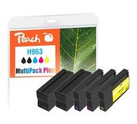Peach "PI300-999 cartouche d''encre 5 pièce(s) Compatible Rendement standard Noir, Cyan, Magenta, Jaune"