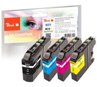 Peach PI500-178 Peach Patrone Brother LC-221VALBP MultiPack REM,KOM