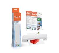 Peach PL707P Plastifieuse DIN A4 + 200 films de plastification gratuits | pour la maison et le bureau | Convient pour tous les films courants dans toutes les tailles jusqu'à max. A4