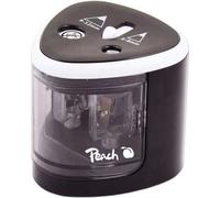 Peach PO102 Taille-crayon électrique noir, blanc
