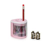 Peach PO102 Taille crayon électrique Noir, Blanc