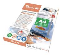 Peach Pp580?22 High Speed Plastifier A4, 80 Mic, Express, Lot De 100