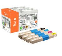 Peach PT1049 Peach Toner OKI C332XL-series MultiPack bk,c,m,y remanufacturé