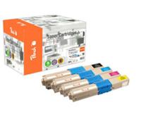 Peach PT822 Peach Toner OKI C332-Series MultiPack bk,c,m,y remanufacturé