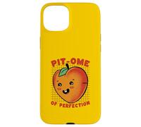 Peach Pun Perfection Funny Fruit Lover Humour Coque pour iPhone 15 Plus