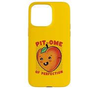 Peach Pun Perfection Funny Fruit Lover Humour Coque pour iPhone 15 Pro Max