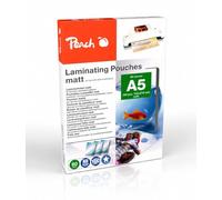 Peach Pochettes de plastification S-PP580-30 A5 80 microns mates inscriptibles 100 pochettes