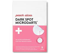 Peach Slices - Microfléchettes à taches sombres (9 carats) - Réduit la décoloration et les rougeurs - Patchs post-boutons - Niacinamide, vitamine C, acide hyaluronique et cica - Végétalien et sans