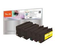 Peach Spar Pack Plus - Pack de 5 - Capacité XL - noir, jaune, cyan, magenta - compatible - cartouche d'encre (alternative pour : HP 950XL, HP 951XL) - pour HP Officejet Pro 251dw, 276dw, 8100, 8600, 8