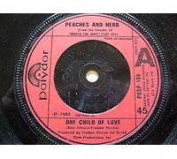 Peaches & Herb - Peaches & Herb One Child Of Love 7" Polydor POSP198 EX 1980 there is 2mm drill hole in label rim