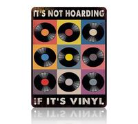 PEACHGARDEN Affiche de musique en vinyle avec inscription « It's Not Hoarding If It's » - 30,5 x 40,6 cm