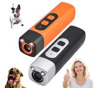 Peachloft Dog Barking, Peachloft Anti-Bark Behavior Correction & Dog Bark Deterrent Device, Rechargeable Bark Control with HD Display & LED Flashlight, Indoor Outdoor Use (Mix)