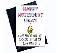 Peachy Antics Drôle Maternité Leave Carte Travail Collègue Félicitations Maternité Carte Neuf Bébé Voeux Maman àÊtre Carte Leaving Emploi Carte PC243