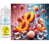 Peachy Lychee Ice - pêche litchi Ice arôme concentré - Vegan - Sasami - 10 ml