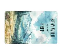 Peacoblue Lot de 4 Autocollants Cartes Bancaires Colline