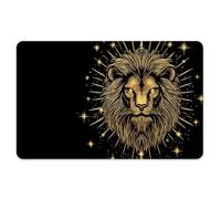 Peacoblue Lot de 4 Autocollants Cartes Bancaires Lion