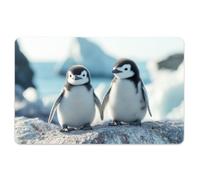 Peacoblue Lot de 4 Autocollants Cartes Bancaires Pingouin