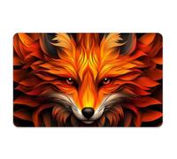 Peacoblue Lot de 4 Autocollants Cartes Bancaires Renard 3D