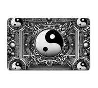 Peacoblue Lot de 4 Autocollants Cartes Bancaires Yin Yang Tai Chi