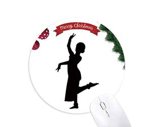 peacock dance danseur art, sports tapis de souris en caoutchouc de sapin de noël