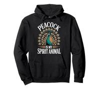Peacock is My Spirit Animal Sweat à Capuche