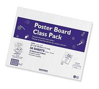 Peacock Lot de 50 feuilles 10 couleurs assorties 559 x 711 mm