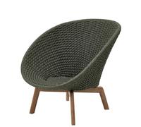 Peacock Outdoor Lounge chaise Rope Cane-Line gris clair - 5711877208868
