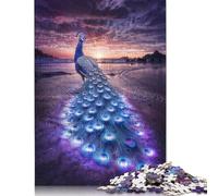 Peacocks Paradise Puzzles 1000 Pièces Cadeau Unique Jeu Éducatif Défi Jouet À De Qualité Supérieure Peinture Art pour Adultes Et Enfants À Partir De 14 Ans 1000pcs (75x50cm)