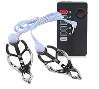 Peadxuno électrochoc électrostimulation mamelon agrandisseur de sein pince à mamelon masseur de Clitoris jouets sexuels pour adultes pour les Couples