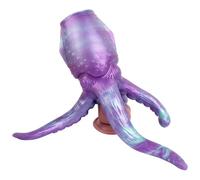 Peadxuno Masturbateurs tentacules Tentation en Silicone 3 en 1 Octopussy, Monster Vaginal Anal Plug Penis Stroker, Pussy de poche Réutilisable Stimulant Onahole Penis Training Masturbation Cup