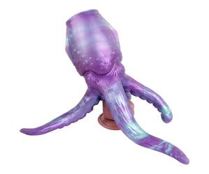 Peadxuno Masturbateurs tentacules Tentation en Silicone 3 en 1 Octopussy, Monster Vaginal Anal Plug Penis Stroker, Pussy de poche Réutilisable Stimulant Onahole Penis Training Masturbation Cup