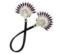 Peafowl Form Hair Bun Maker, élégant à cheveux - Fabricant de - Fabricant de - Pour femme - Exposition de bijoux tendance Angel Wings pour les débutants pour un anniversaire,