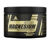 Peak Citrate de magnésium, orange fraîche, 240 g