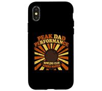 Peak Dad Performance Bowling Strike Master Rétro Coque pour iPhone X/XS