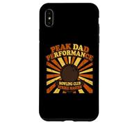Peak Dad Performance Bowling Strike Master Rétro Coque pour iPhone XS Max