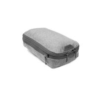 Peak Design Cube de rangement, gris anthracite, résistant aux intempéries, avec double compartiment, extension et compression, ouverture à fermeture éclair, organiseur de voyage pour homme et femme