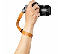 Sangle d'appareil photo en cuir Peak Design Cuff Ambre | ✅ Livraison gratuite à partir de 100 €