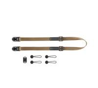 Peak Design Sangle d'appareil photo Leash V3 – Connexion rapide – Coyote