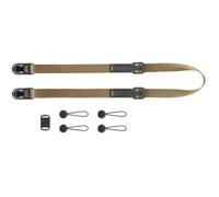 Peak Design Leash - Coyote (Braun/Beige) - Schlanker Kameragurt für Systemkameras und kleinere DSLRs, 145 cm