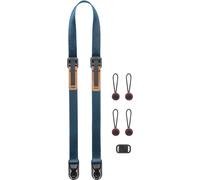 Peak Design Leash Sangle pour appareil photo numérique Cuir, nylon bleu