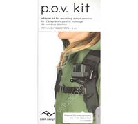 Peak Design P.O.V. Kit - Support Caméra Action Pour Sacs Ou Ceinture