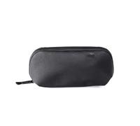 Peak Design Petite pochette technique, noire, organiseur électronique pour voyage ou transport quotidien, rangement de style origami, passe-câble, nylon recyclé résistant aux intempéries, sac de